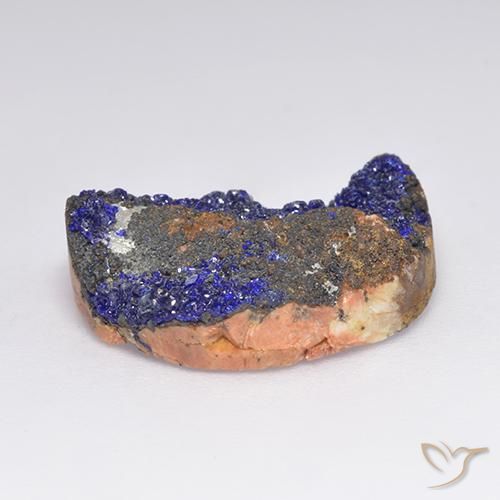 Druzy Azurite Bleu marine profond naturelle Fantaisie, 15.70 ct, Opaque
