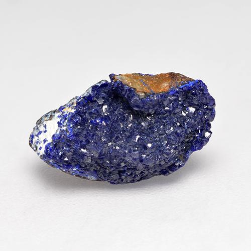 Druzy Azurite Bleu marine profond naturelle Forme fantaisie, 3.51 ct, Opaque