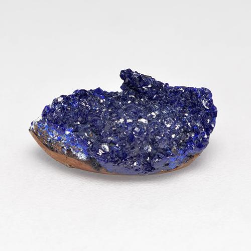 Druzy Azurite Bleu marine profond naturelle Forme fantaisie, 3.51 ct, Opaque