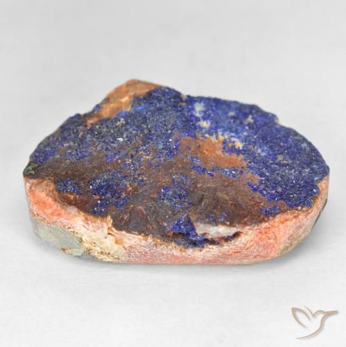 Druzy Azurite Bleu marine profond naturelle Fantaisie, 26.40 ct, Opaque