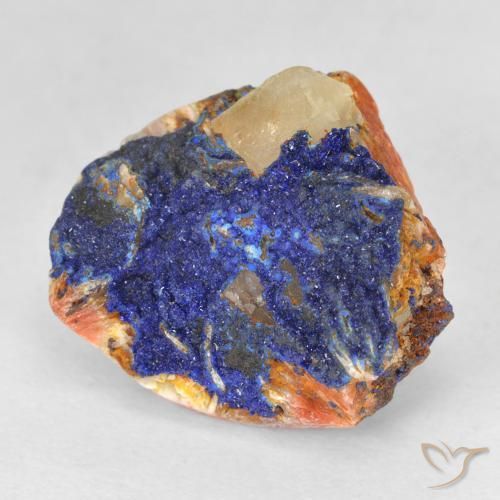 Druzy Azurite Bleu marine profond naturelle Fantaisie, 10.05 ct, Opaque