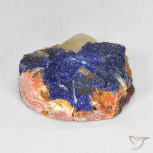 Druzy Azurite Bleu marine profond naturelle Fantaisie, 10.05 ct, Opaque