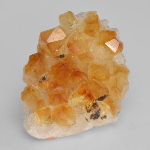 Druse de citrine doré naturelle forme fantaisie, 35,79 ct, opaque