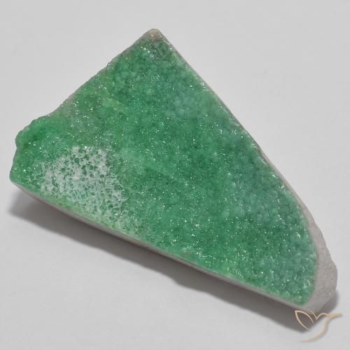 Variscite druzy Vert naturelle Fantaisie, 16.67 ct, Opaque