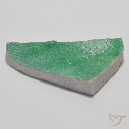 Variscite druzy Vert naturelle Fantaisie, 16.67 ct, Opaque