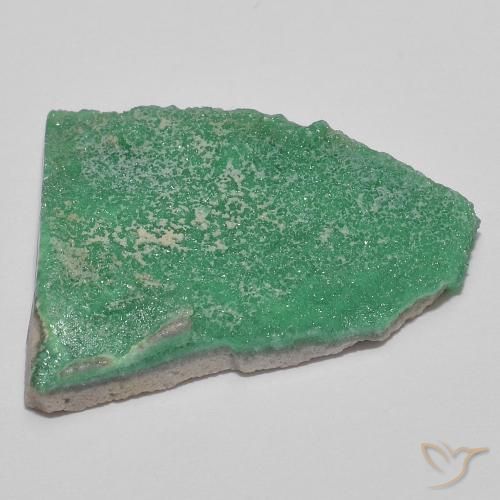 Variscite druzy Vert moyen naturelle Fantaisie, 10.49 ct, Opaque
