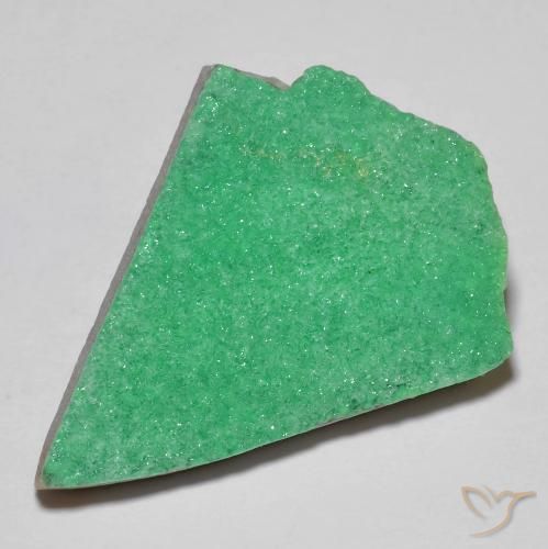Druzy Variscite Vert moyen naturelle Fantaisie, 10.24 ct, Opaque
