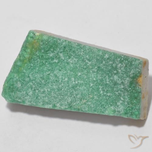 Variscite druzy Vert clair naturelle Fantaisie, 12.08 ct, Opaque