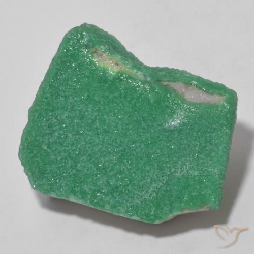 Variscite druzy Vert clair moyen naturelle Fantaisie, 14.09 ct, Opaque