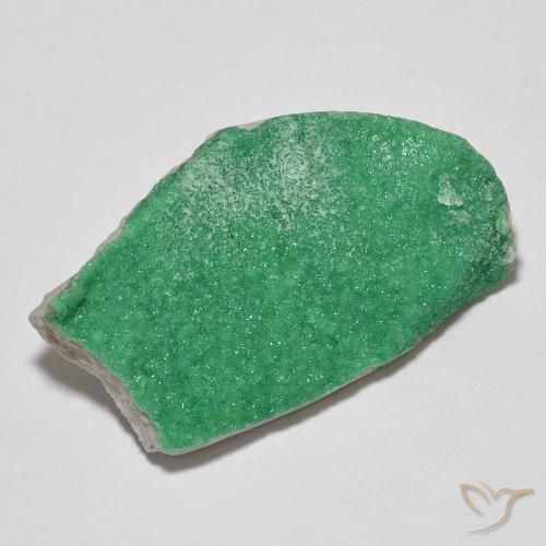 Druzy Variscite Vert chaud naturelle Fantaisie, 17.75 ct, Opaque