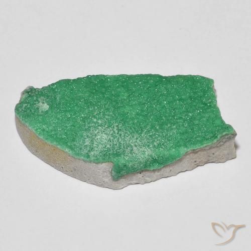Druzy Variscite Vert chaud naturelle Fantaisie, 17.75 ct, Opaque