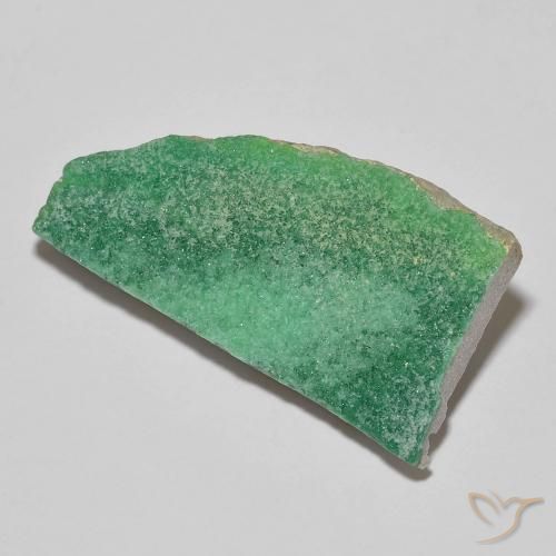 Variscite druzy Vert moyen naturelle Fantaisie, 21.19 ct, Opaque