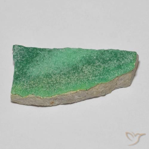 Variscite druzy Vert moyen naturelle Fantaisie, 21.19 ct, Opaque