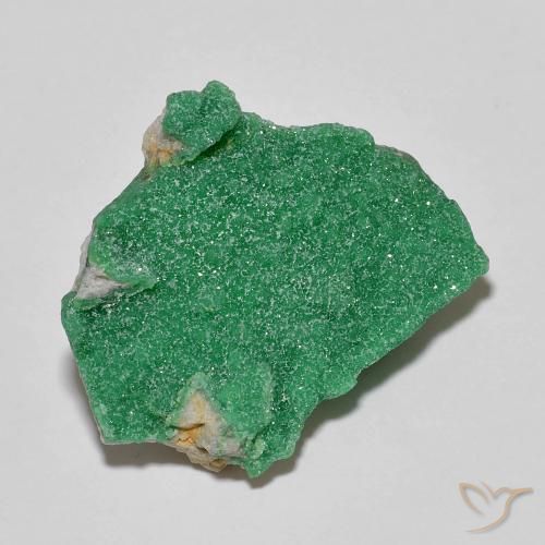 12.87ct Naturel Vert moyen Variscite druzy, Fantaisie, Opaque