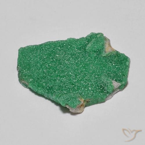 Variscite druzy Vert moyen naturelle Fantaisie, 12.87 ct, Opaque