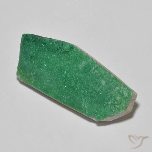 Druzy Variscite Vert trèfle naturelle Fantaisie, 16.00 ct, Opaque