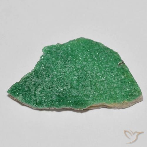 Variscite druzy Vert trèfle naturelle Fantaisie, 16.09 ct, Opaque