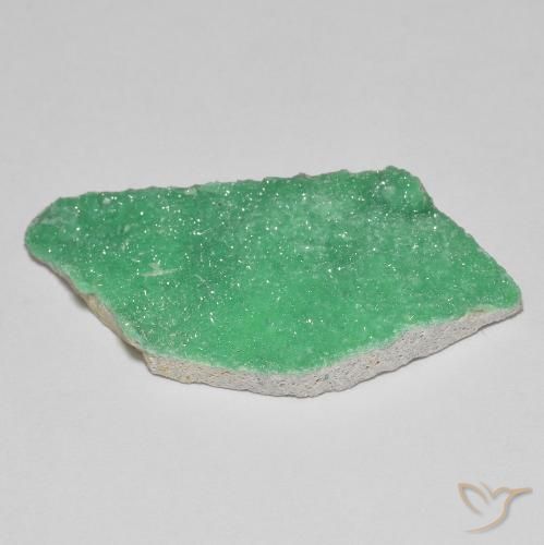 Variscite druzy Vert trèfle naturelle Fantaisie, 19.87 ct, Opaque