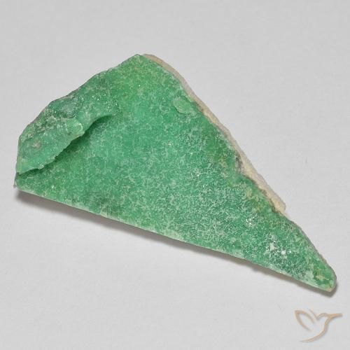 11.80ct Naturel Vert chaud Druzy Variscite, Fantaisie, Opaque