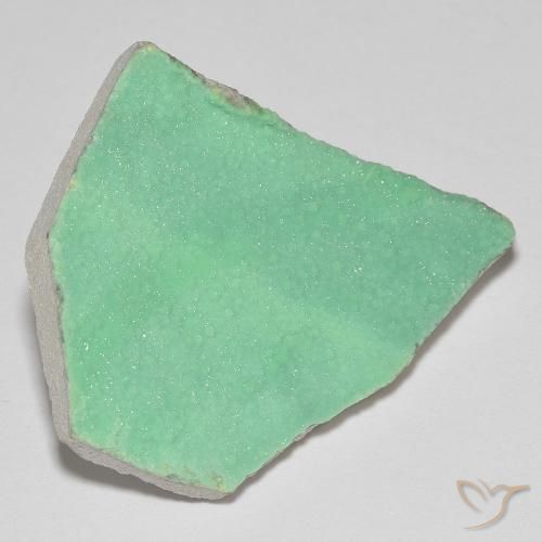 Druzy Variscite Vert clair naturelle Fantaisie, 16.32 ct, Opaque
