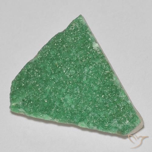 Druzy Variscite Vert jaunâtre naturelle Fantaisie, 8.36 ct, Opaque