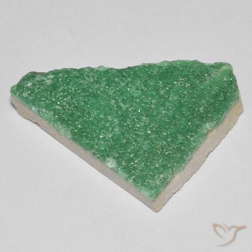 Druzy Variscite Vert jaunâtre naturelle Fantaisie, 8.36 ct, Opaque