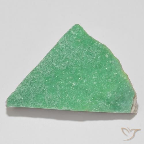 21.37ct Naturel Vert moyen Druzy Variscite, Fantaisie, Opaque