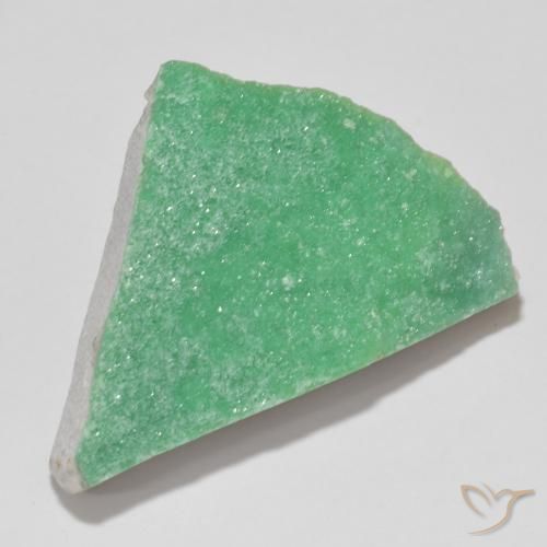 Variscite druzy Vert moyen naturelle Fantaisie, 21.37 ct, Opaque