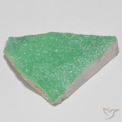Variscite druzy Vert moyen naturelle Fantaisie, 21.37 ct, Opaque