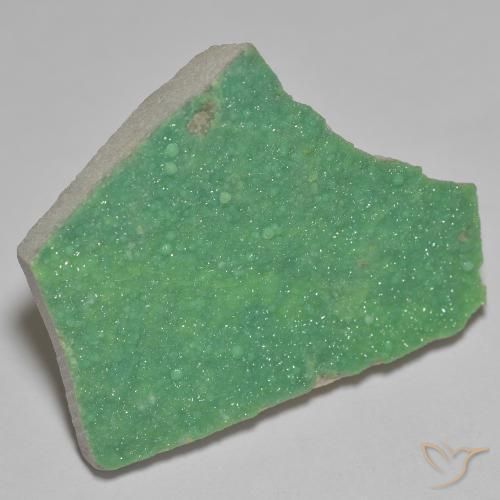 Variscite druzy Vert clair naturelle Fantaisie, 16.92 ct, Opaque