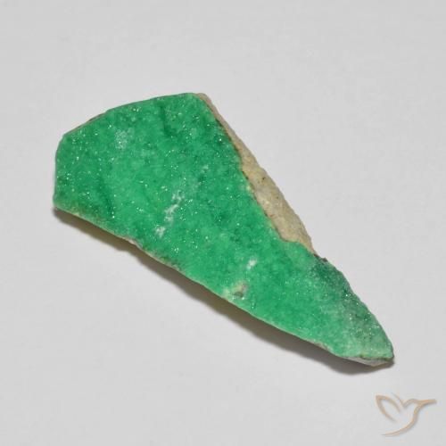 12.10ct Naturel Vert clair Druzy Variscite, Fantaisie, Opaque
