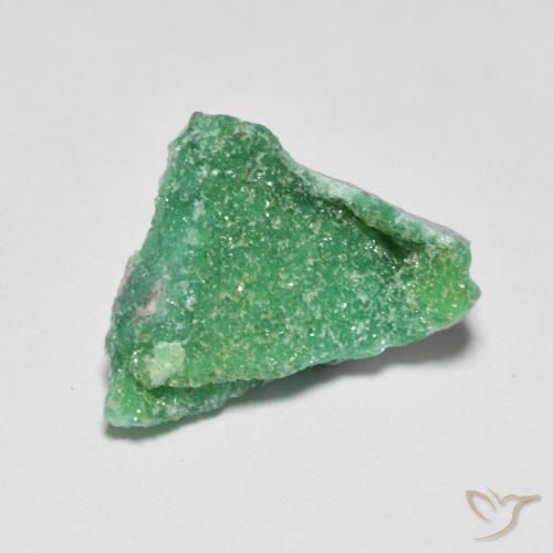 3.20ct Naturel Vert moyen Druzy Variscite, Fantaisie, Opaque