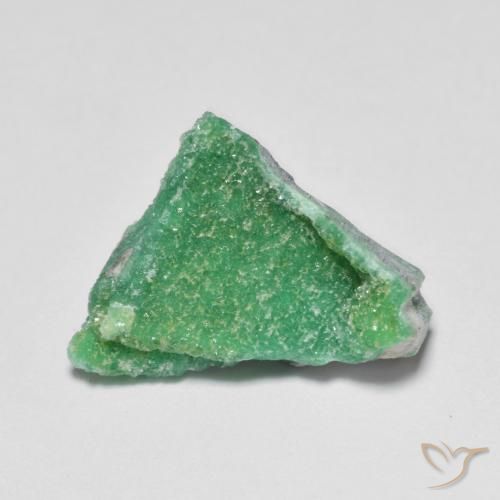 Variscite druzy Vert moyen naturelle Fantaisie, 3.20 ct, Opaque