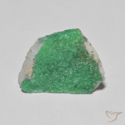 Variscite druzy Vert moyen naturelle Fantaisie, 5.57 ct, Opaque