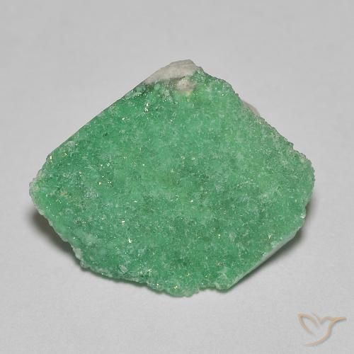 3.97ct Naturel Vert clair Druzy Variscite, Fantaisie, Opaque