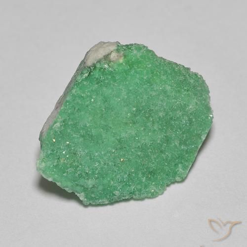 Variscite druzy Vert clair naturelle Fantaisie, 3.97 ct, Opaque