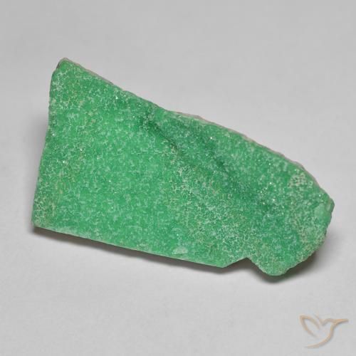 Variscite druzy Vert trèfle naturelle Fantaisie, 10.19 ct, Opaque