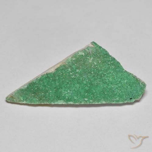Druzy Variscite Vert moyen naturelle Fantaisie, 10.43 ct, Opaque