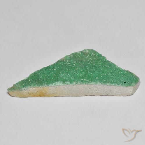Druzy Variscite Vert moyen naturelle Fantaisie, 10.43 ct, Opaque
