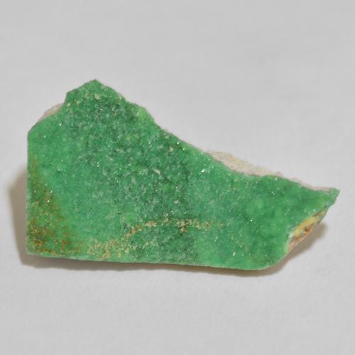 7.78ct Naturel Vert fougère profond Variscite druzy, Fantaisie, Opaque