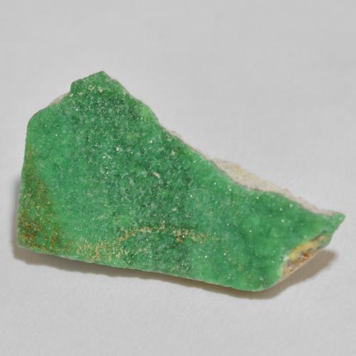 Variscite druzy Vert fougère profond naturelle Fantaisie, 7.78 ct, Opaque