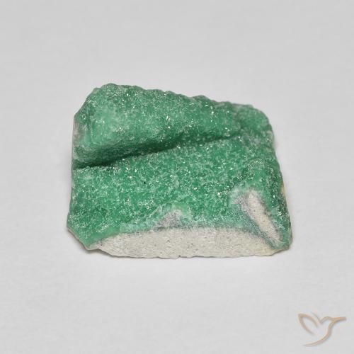 Druzy Variscite Vert moyen naturelle Fantaisie, 7.56 ct, Opaque