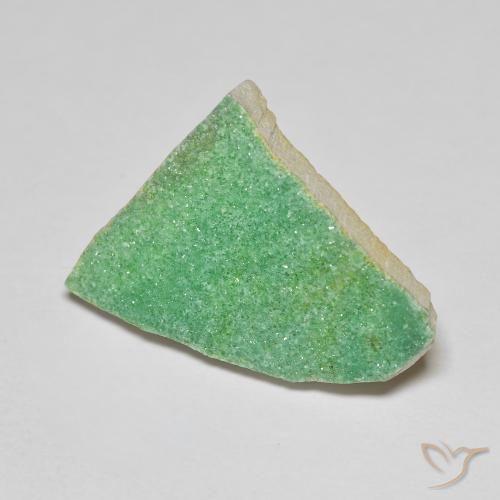 Variscite druzy Vert clair naturelle Fantaisie, 11.36 ct, Opaque