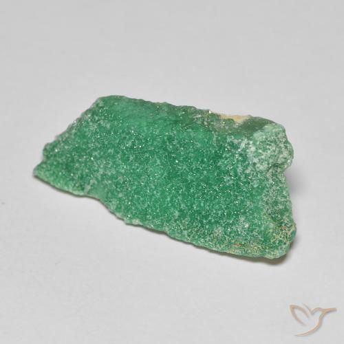 Variscite druzy Vert trèfle naturelle Fantaisie, 8.79 ct, Opaque