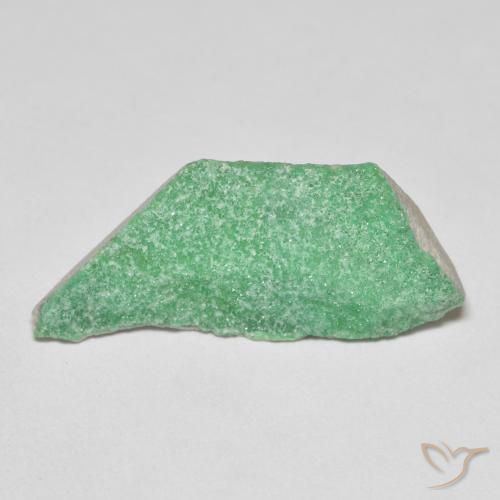 9.37ct Naturel Vert clair Variscite druzy, Fantaisie, Opaque