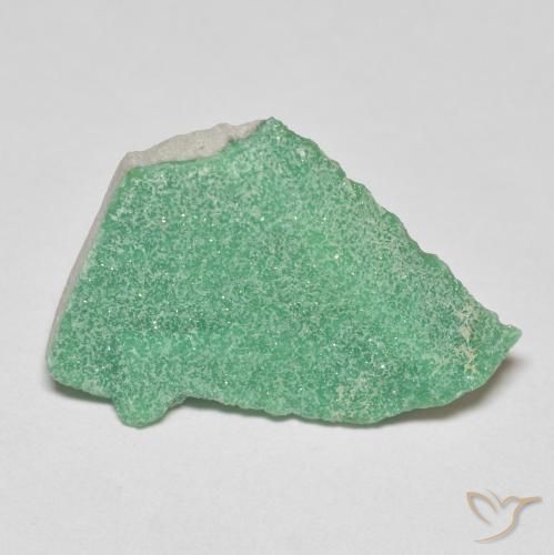 9.01ct Naturel Vert moyen Variscite druzy, Fantaisie, Opaque