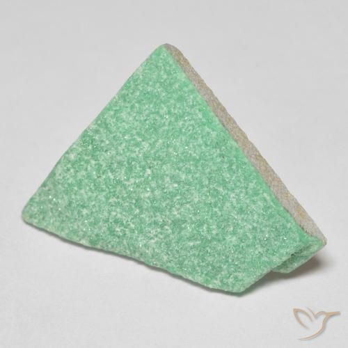 Variscite druzy Vert clair naturelle Fantaisie, 10.90 ct, Opaque