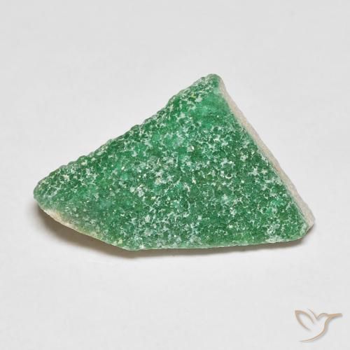 5.69ct Naturel Vert clair moyen Druzy Variscite, Fantaisie, Opaque