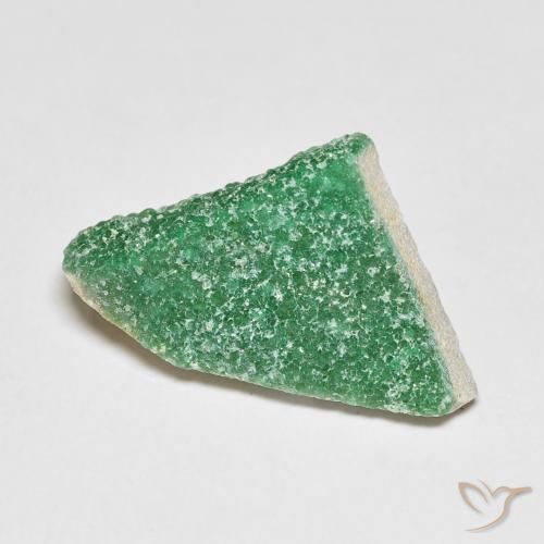 Variscite druzy Vert clair moyen naturelle Fantaisie, 5.69 ct, Opaque