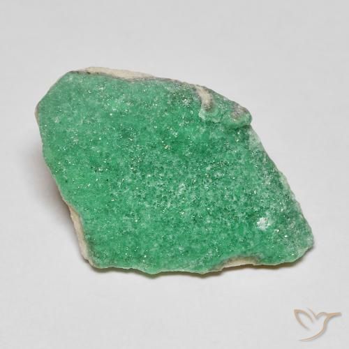 6.09ct Naturel Vert moyen Variscite druzy, Fantaisie, Opaque
